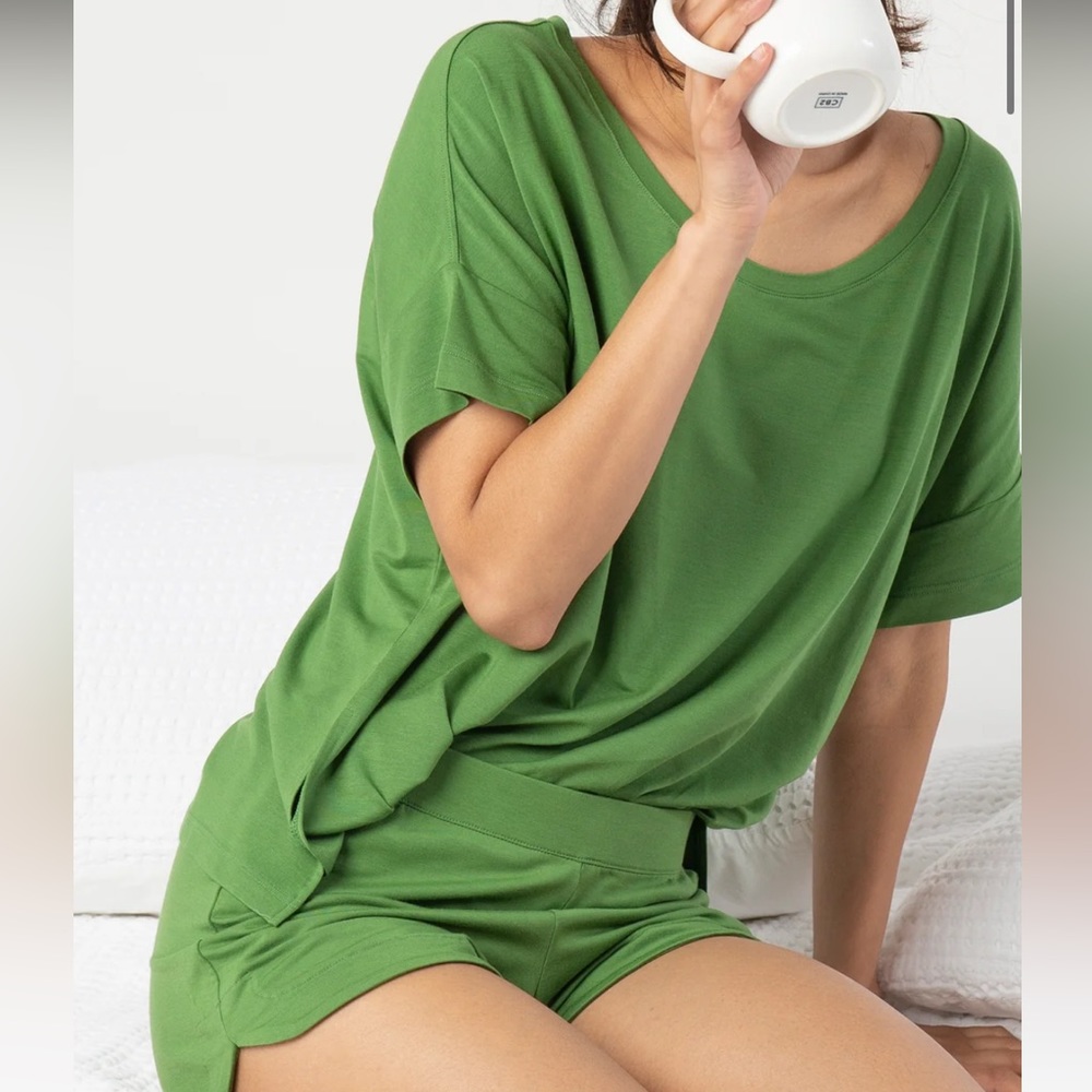Recliner Sleep Tee Pajama Set
